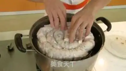 Make The rice intestines step 10