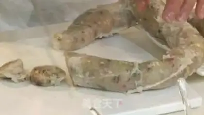 Make The rice intestines step 11
