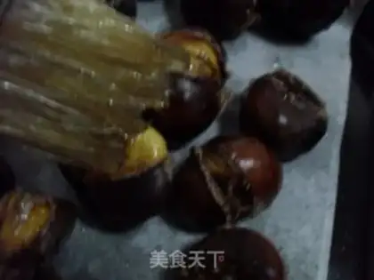 Make Sugar roasted chestnuts step 5