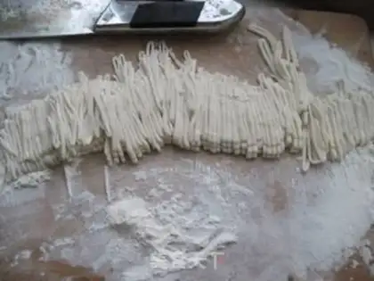 Make Baby noodles step 2