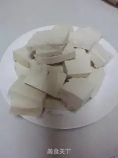 Make Water tofu step 1