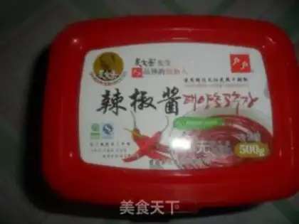 Make Korean hot sauce soup step 1
