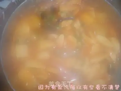 Make Korean hot sauce soup step 2