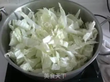 Make The cabbage step 0