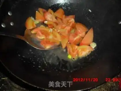 Make Tomato fried potatoes step 5