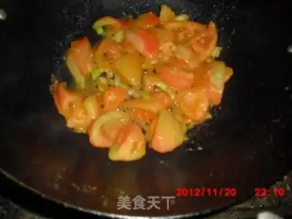 Make Tomato fried potatoes step 6
