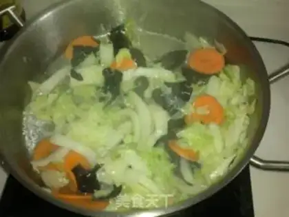 Make The cabbage step 2