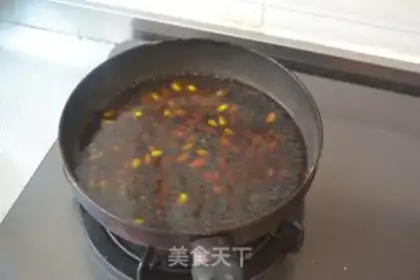 Make The pasta burns the beans step 4