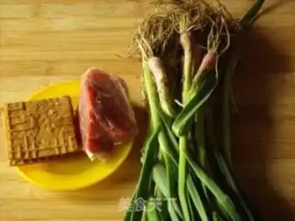 Make Garlic silk tofu dry step 0