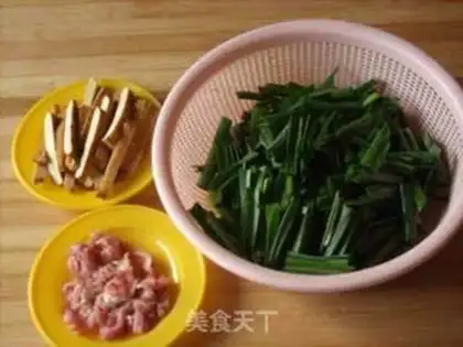 Make Garlic silk tofu dry step 1