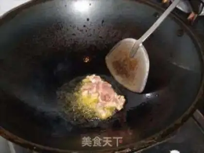 Make Garlic silk tofu dry step 3