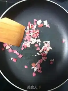 Make Bacon and corn step 1
