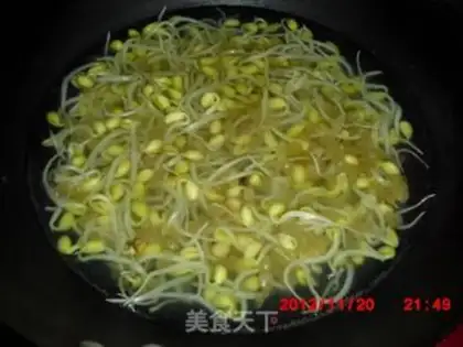 Make Soybean sprouts step 1
