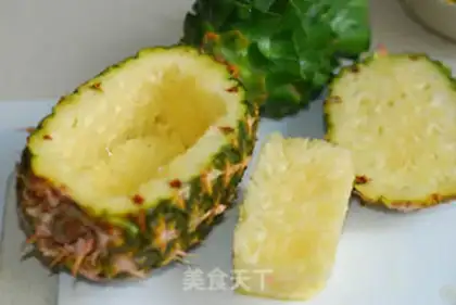 Make Shrimp pineapple step 2