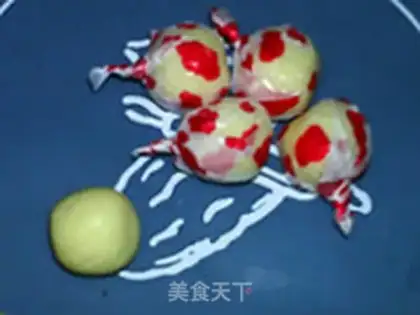 Make Handmade milk balls step 7