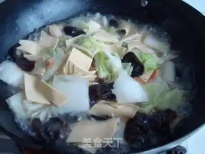 Make A thousand pieces of cabbage step 8