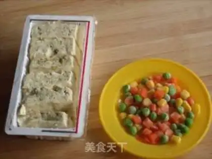 Make Red burning tofu step 0