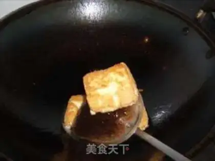 Make Red burning tofu step 4