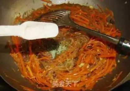 Make Carrot and powder step 6
