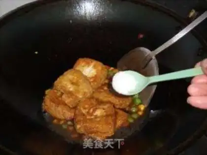 Make Red burning tofu step 9