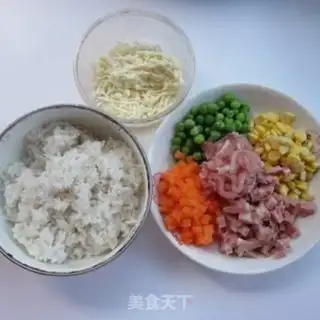 Make Rice pizza step 0