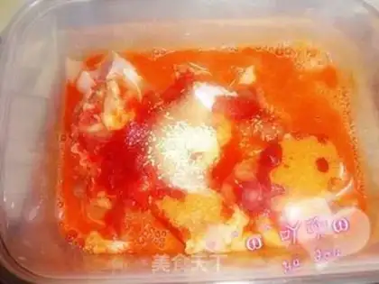 Make Red chicken leg rice step 1