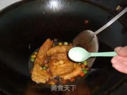 Make Red burning tofu step 10