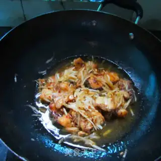 Make Carrots cook fish step 8