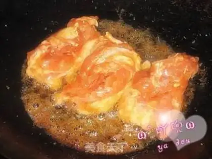 Make Red chicken leg rice step 6