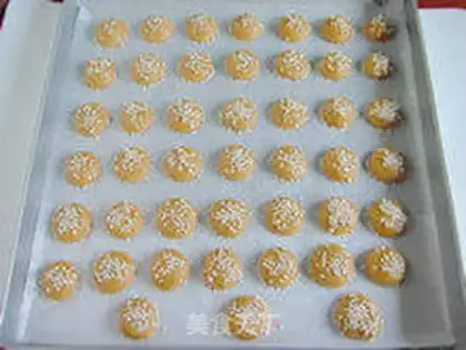 Make Sesame cake step 13