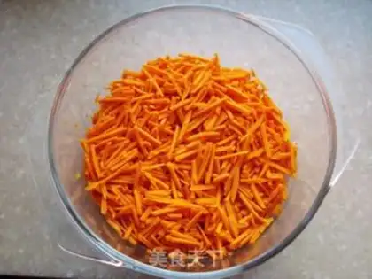 Make Pumpkin sesame cake step 1