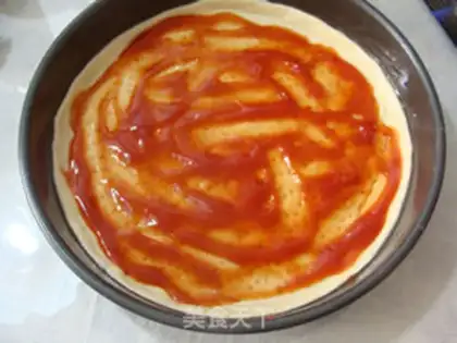 Make Vegetable sausage pizza step 5
