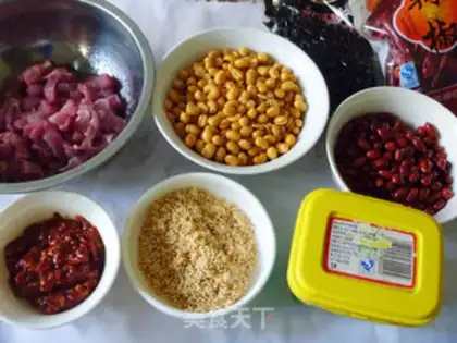 Make Twin bean spicy sauce step 0