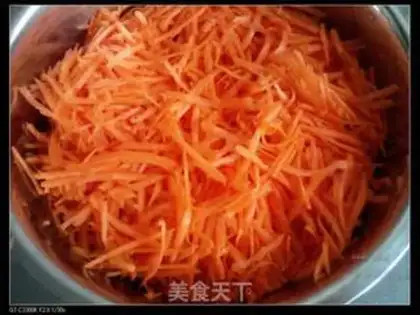 Make Puffy ginseng step 1