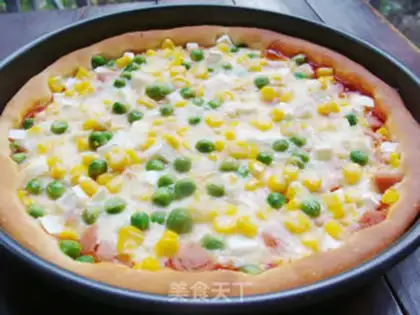 Make Vegetable sausage pizza step 11