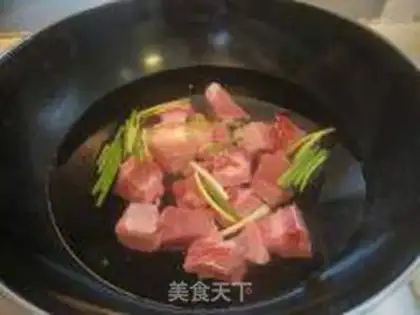 Make Potato beef step 1