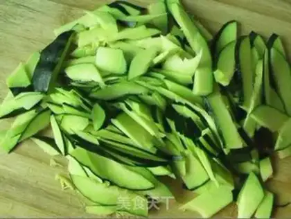 Make Tomato fried pumpkins step 1