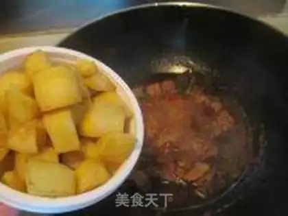 Make Potato beef step 11