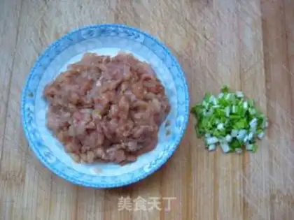 Make Meat and eggs step 1