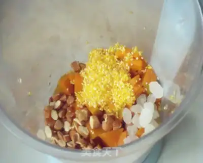 Make Pumpkin corn almond tofu step 3