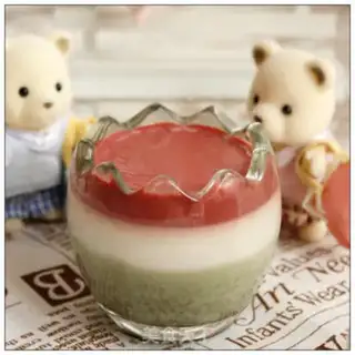 Make Three-coloured soy pudding step 8