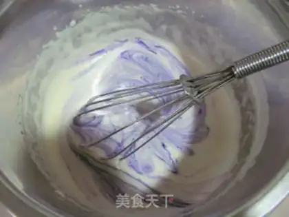 Make Rainbow cake step 1