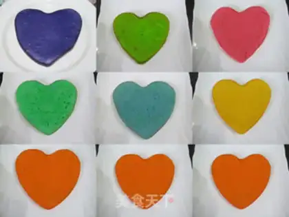 Make Rainbow cake step 5