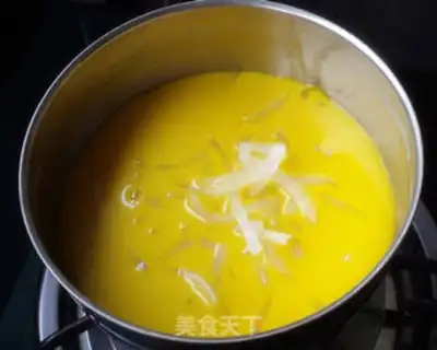 Make Pumpkin corn almond tofu step 8