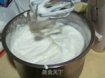 Make Rainbow cake step 6