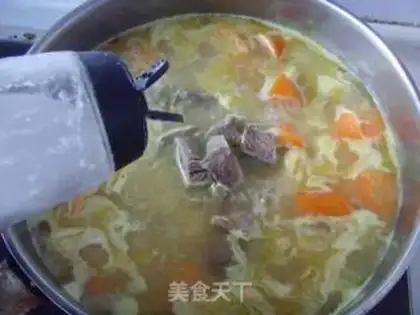 Make Coconut curry beef step 6