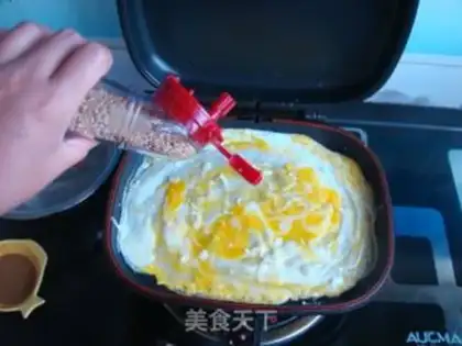 Make Egg pancakes step 5