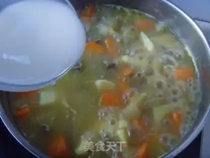 Make Coconut curry beef step 7