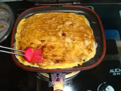 Make Egg pancakes step 7