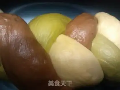 Make Three-colour toast step 2